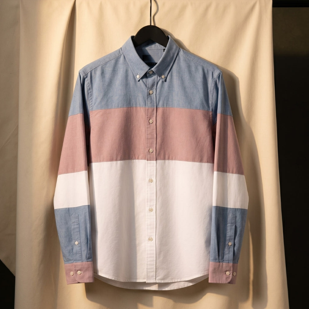Season DualTone Heritage Grey-Purple Shirt