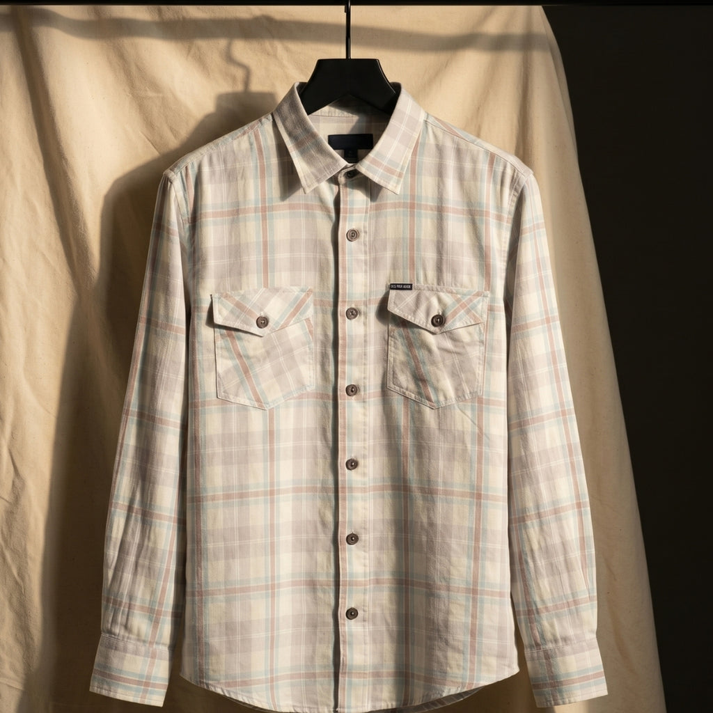 Season Sagewood Check Shirt