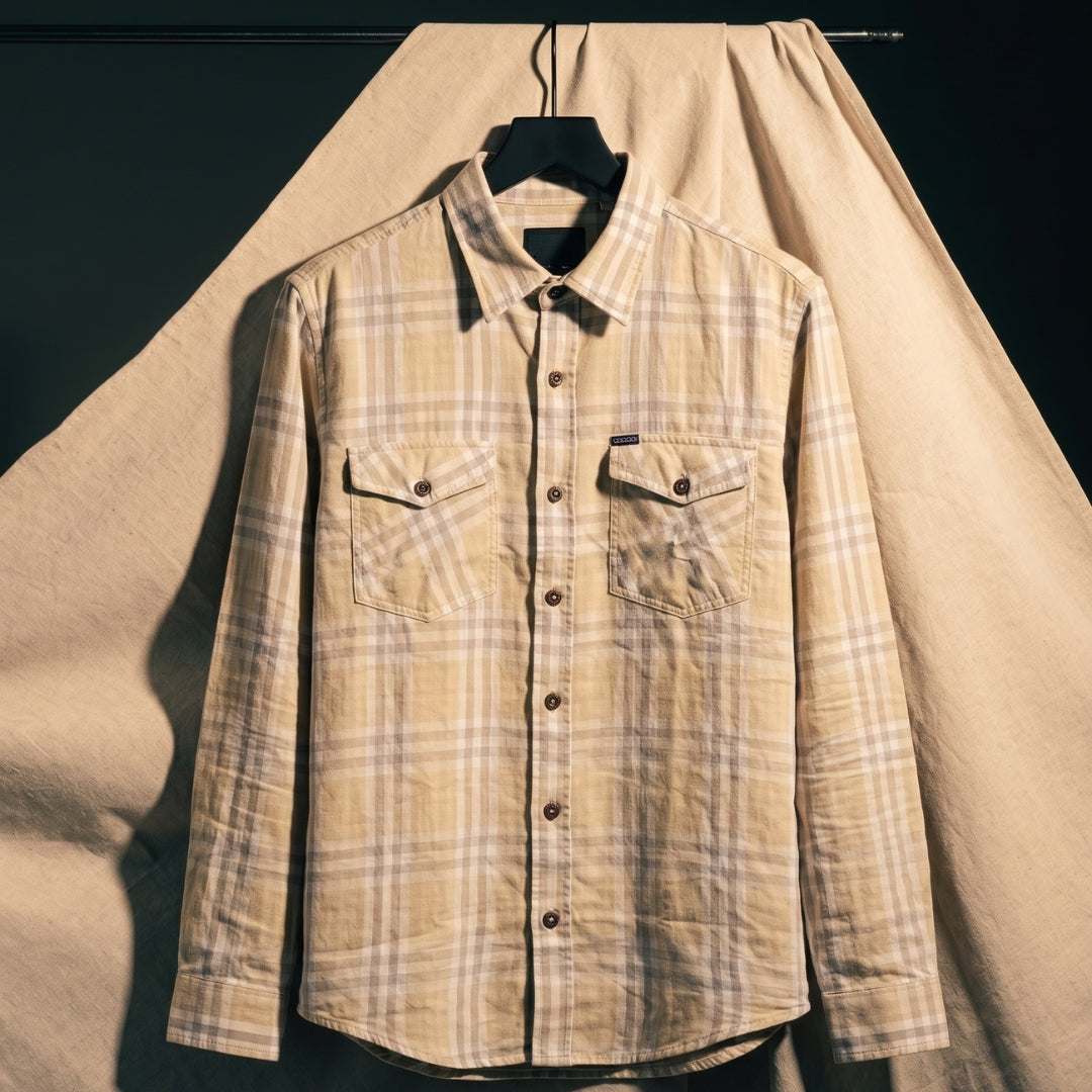 Season Sandstone Check Shirt