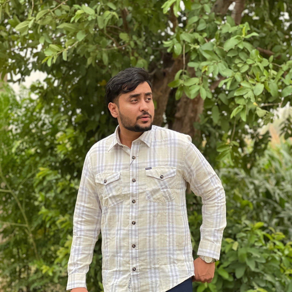 Season Sandstone Check Shirt