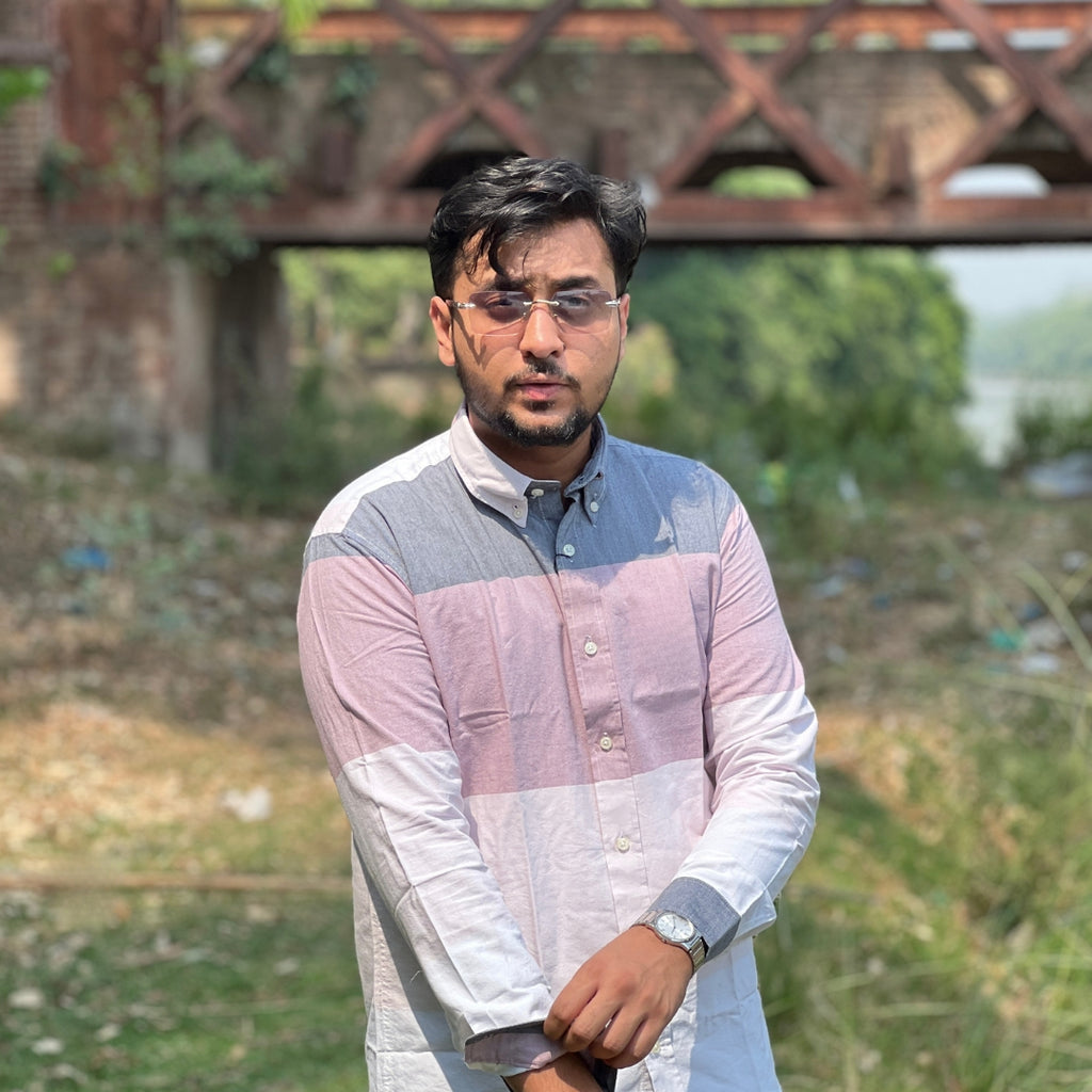 Season DualTone Heritage Grey-Purple Shirt