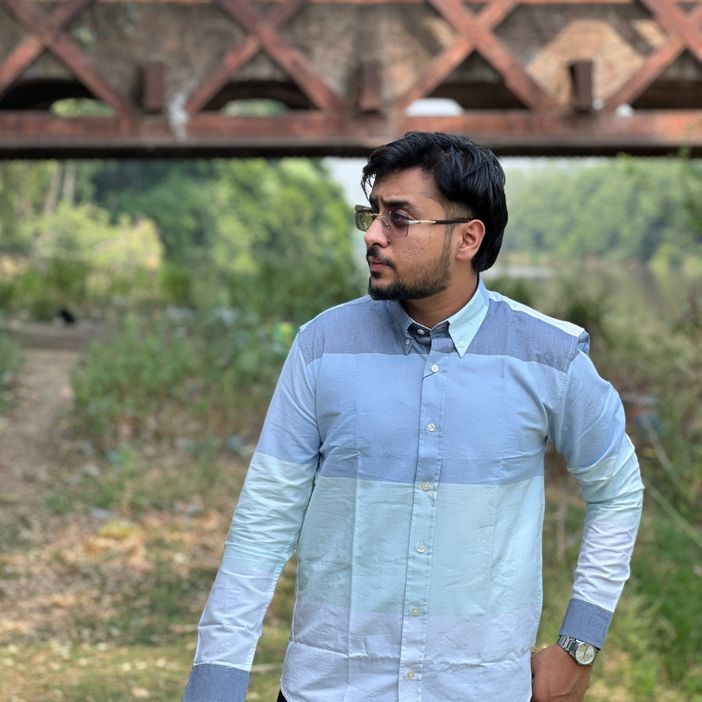 Season DualTone Heritage Blue-Dark-Blue Shirt