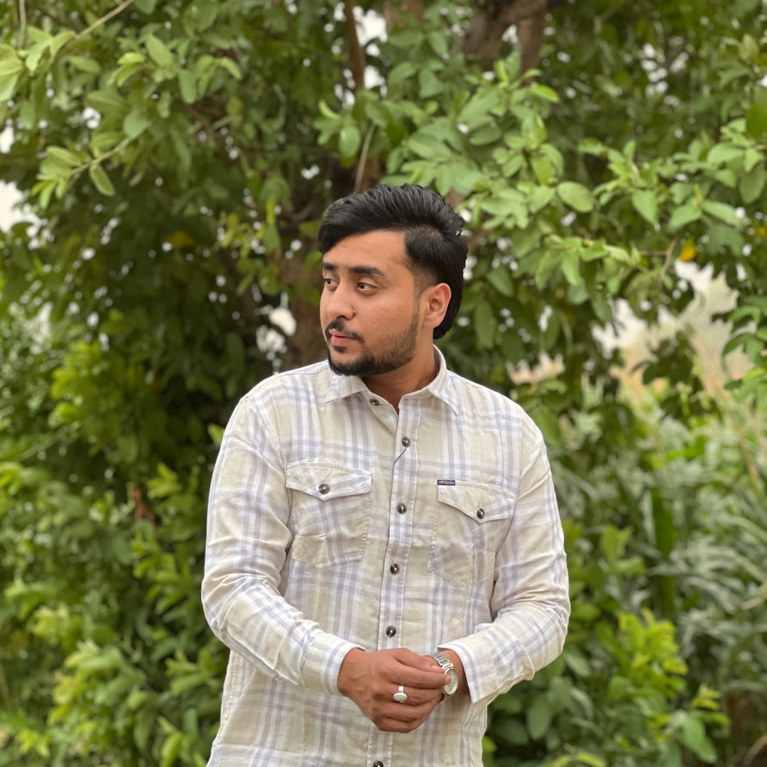 Season Sandstone Check Shirt
