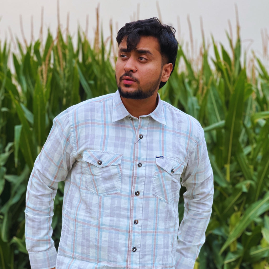 Season Sagewood Check Shirt