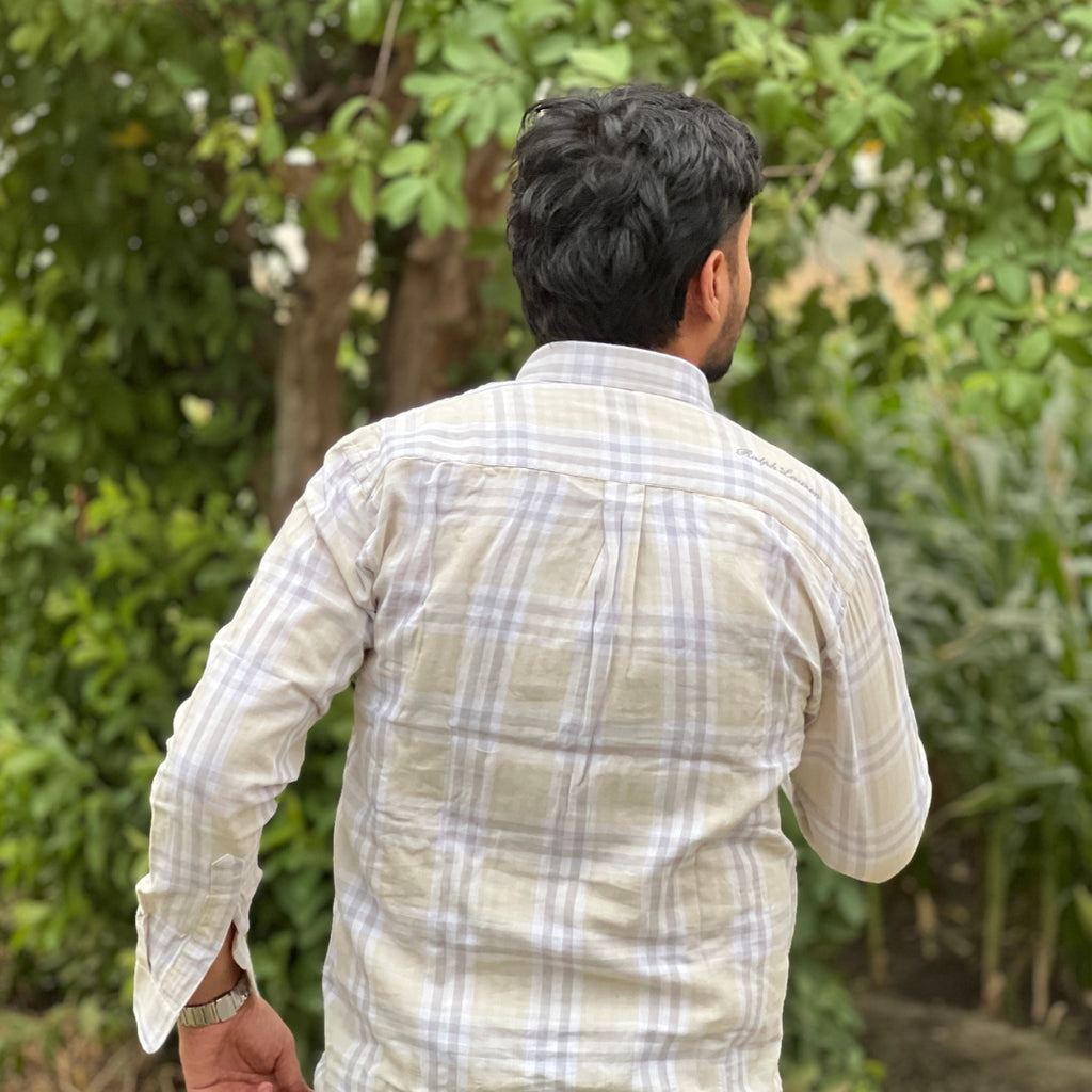 Season Sandstone Check Shirt