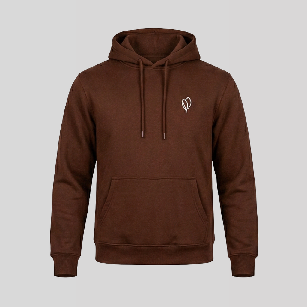 Season Signature Oversized Hoodie - Chocolate Brown