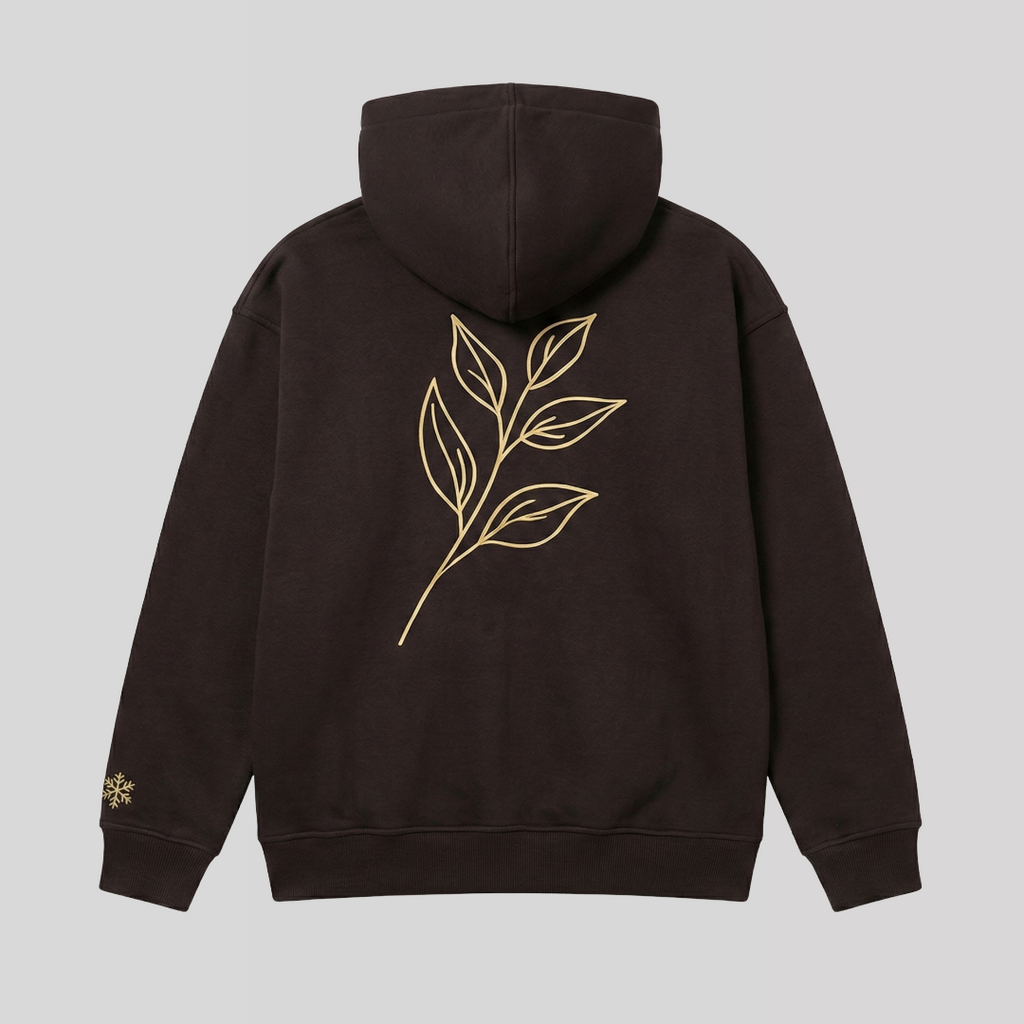 Season Signature Oversized Hoodie -Black