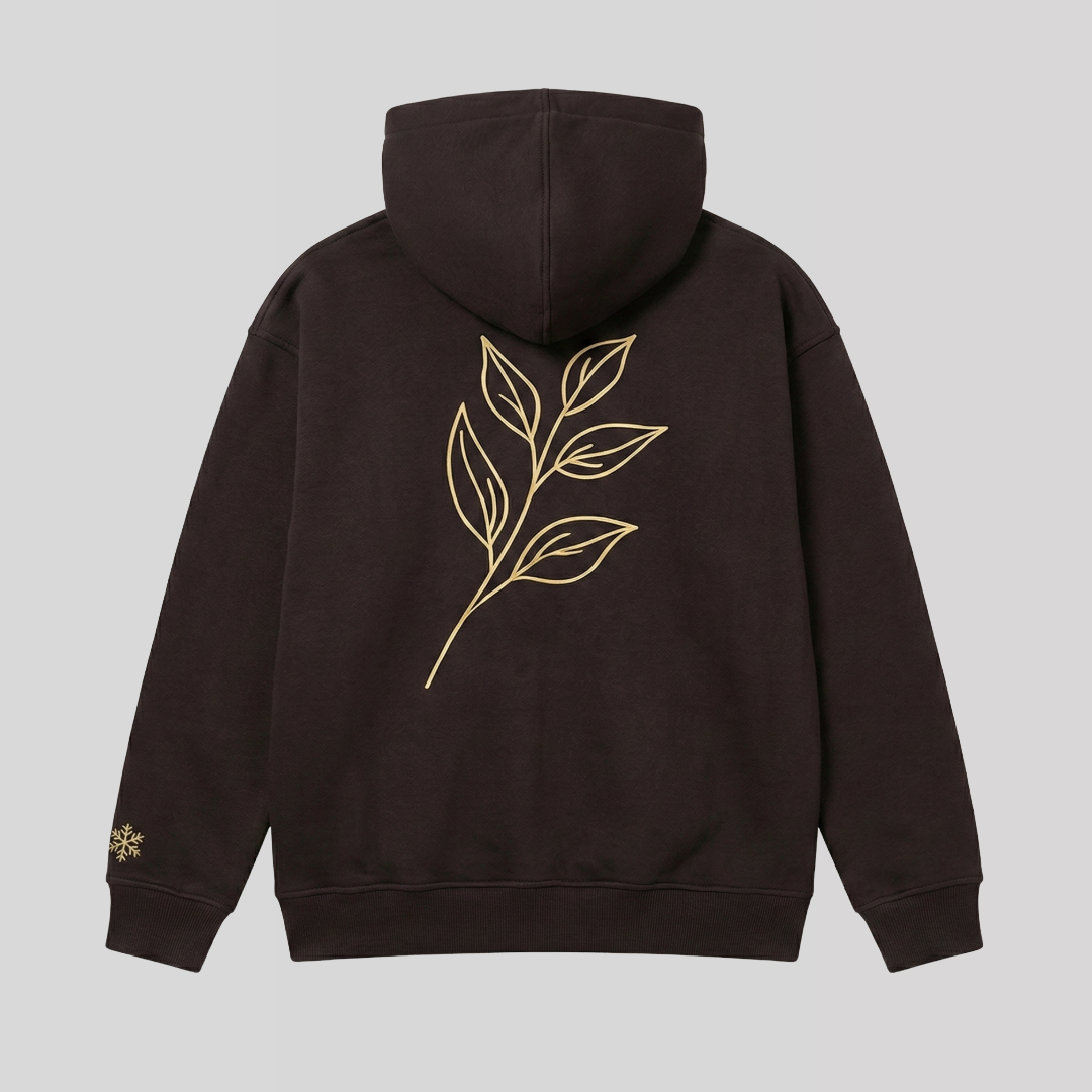 Season Signature Oversized Hoodie -Black